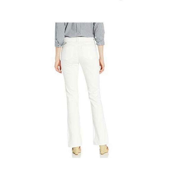 Democracy Ab Solution Itty Bitty Boot Cut Jeans Women's Size 14 White Denim NWT - Picture 13 of 13